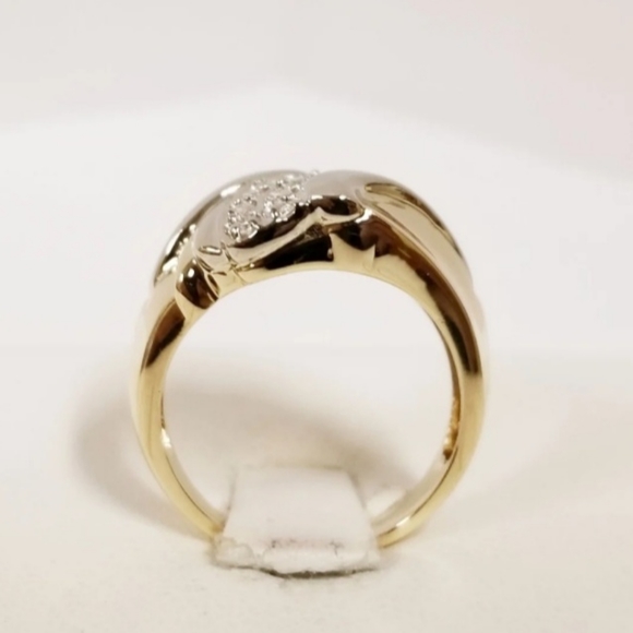 Diamond Cluster Ring - Picture 4 of 6